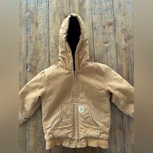 Carhartt Youth Jacket, Carhartt Brown, size 7/8